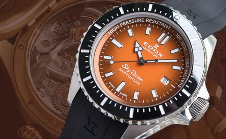 Đồng hồ Edox chính hãng - Ảnh 2