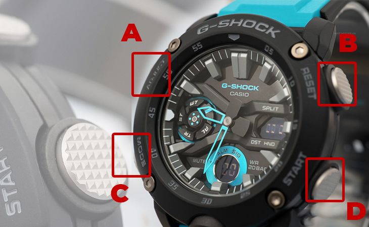 Cách chỉnh đồng hồ G - Shock tất cả các chức năng vô cùng đơn giản - Ảnh 3