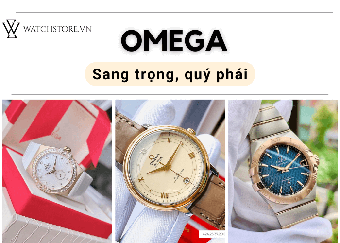 Đồng hồ cơ omega chính hãng - Ảnh 5