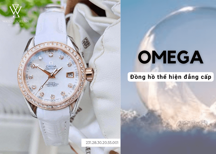 Đồng hồ omega nữ chính hãng - Ảnh 1