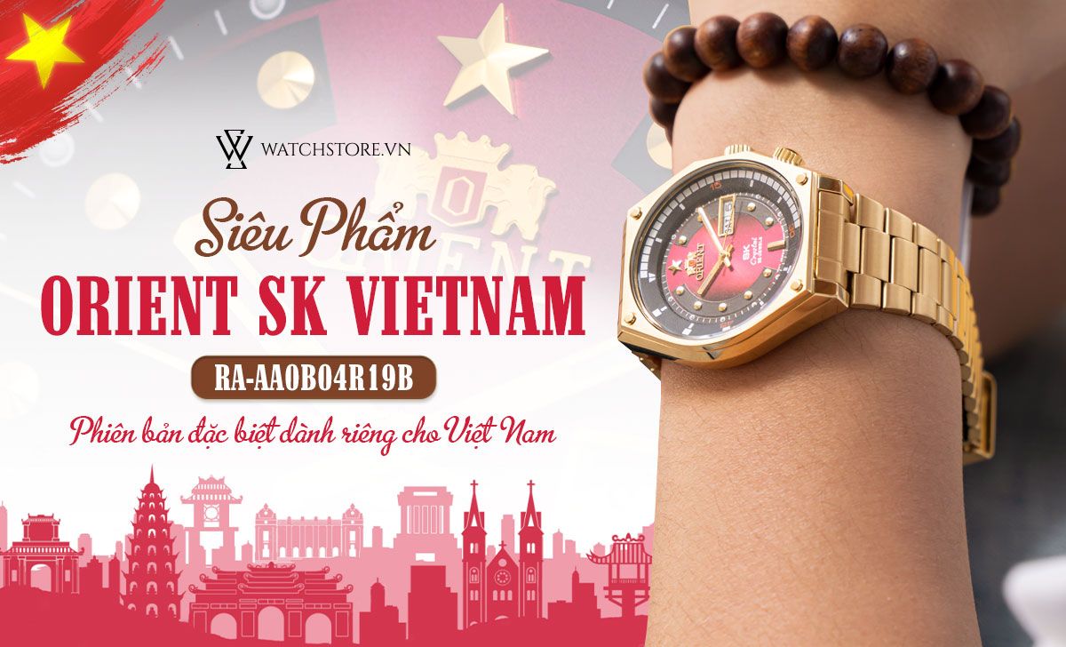 Siêu phẩm Orient SK Vietnam Special Edition RA-AA0B04R19B đã có mặt tại WatchStore - Ảnh 1