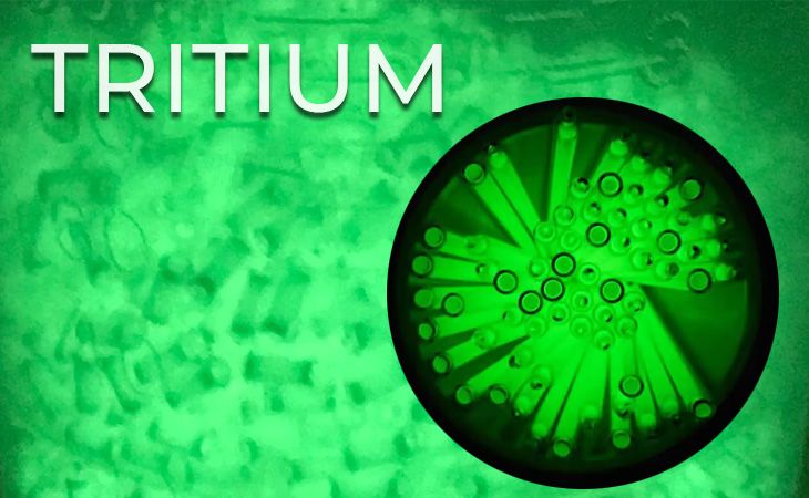 Tritium là gì? Tác dụng dạ quang Tritium trên đồng hồ - Ảnh 1