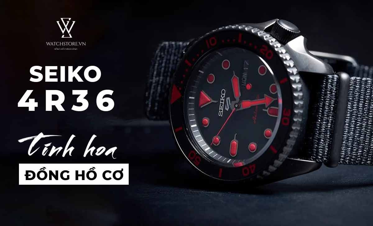 Seiko 4r36 - Mẫu đồng hồ cơ được ưa chuộng nhất trên thị trường