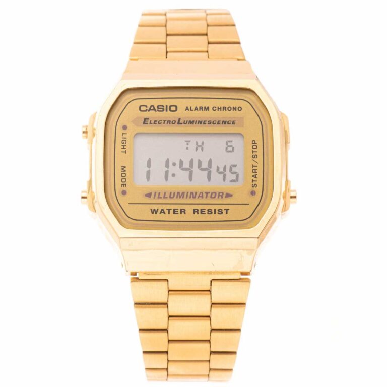 Casio 38.6 × 36.3 mm Unisex A168WG-9WDF