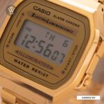 Casio 38.6 × 36.3 mm Unisex A168WG-9WDF - Ảnh 3