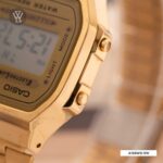 Casio 38.6 × 36.3 mm Unisex A168WG-9WDF - Ảnh 4