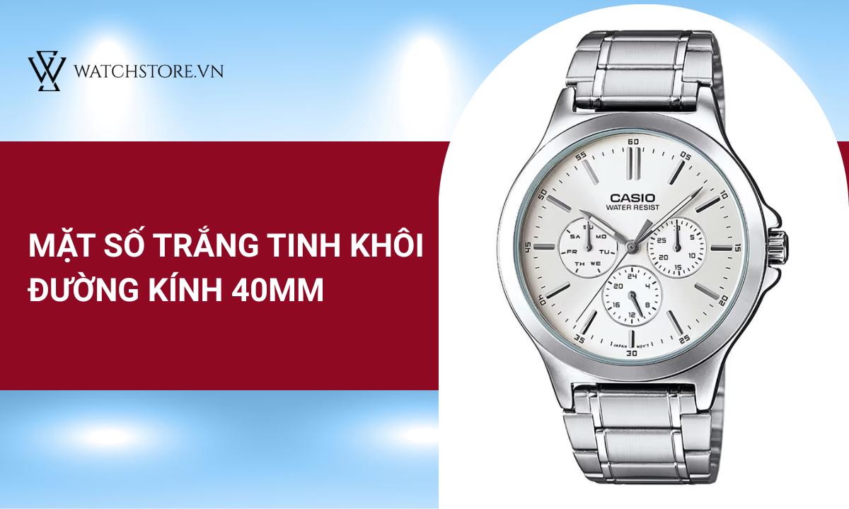 Casio MTP-V300D-7A đã toát lên thần thái sang trọng
