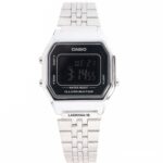 Casio 33.5 × 28.6 mm Nữ LA680WA-1BDF - Ảnh 1
