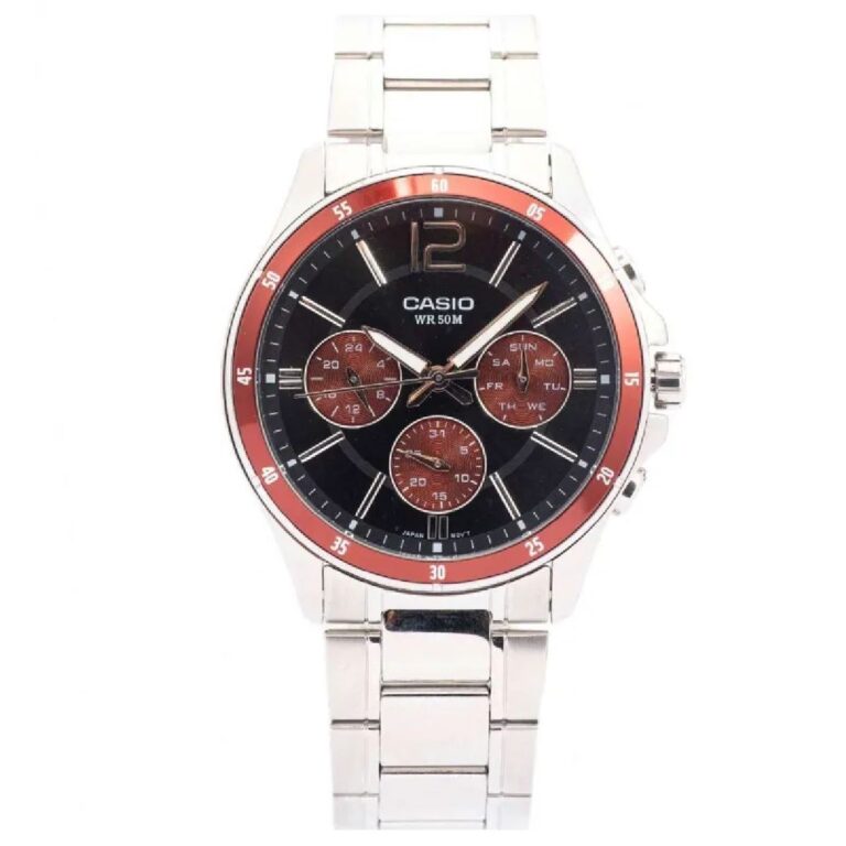 Casio 43.5mm Nam MTP-1374D-5AVDF