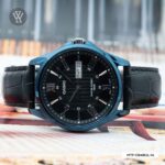 Casio 41mm Nam MTP-1384BUL-1AVDF - Ảnh 2