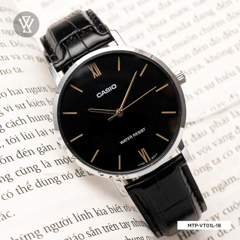 Đồng hồ Casio Nam MTP-VT01L-1B Chính Hãng