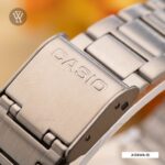 Casio 36.8 × 33.2 mm Unisex A158WA-1DF - Ảnh 5