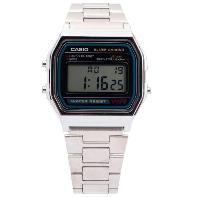 Casio 36.8 × 33.2 mm Unisex A158WA-1DF
