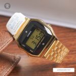 Casio 36.8 × 33.2 mm Nam A159WGED-1DF - Ảnh 2
