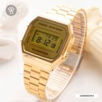 Casio 38.6 × 36.3 mm Nam A168WEGM-9DF - Ảnh 2