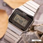 Casio 37.4 × 35.5 mm Unisex A700W-1ADF - Ảnh 2