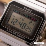 Casio 37.4 × 35.5 mm Unisex A700W-1ADF - Ảnh 3