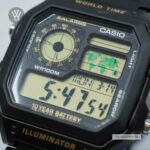 Casio 45 × 42.1 mm Nam AE-1200WH-1BVDF - Ảnh 3