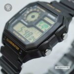 Casio 45 × 42.1 mm Nam AE-1200WH-1BVDF - Ảnh 8