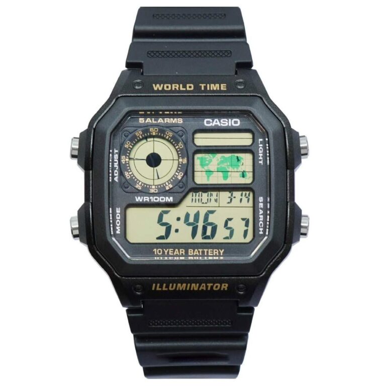 Casio 45 × 42.1 mm Nam AE-1200WH-1BVDF