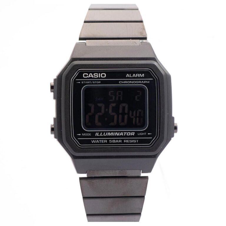 Casio 43.1 × 41.2 mm Nam B650WB-1BDF