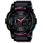 Casio 44mm Nữ BGA-180-1BDR - Ảnh 1