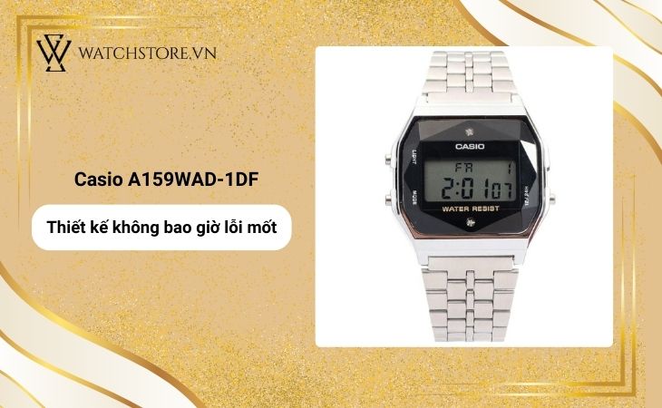 Casio A159wad 1df Thiet Ke Diamond Cut Don Gian Tinh Te 1740111545
