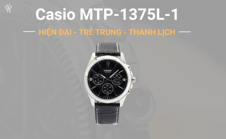 Casio MTP-1375L-1AVDF là phụ kiện phối được cho nhiều dịp