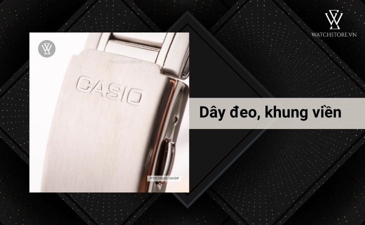 dây và khung viền được làm 100% từ thép không rỉ