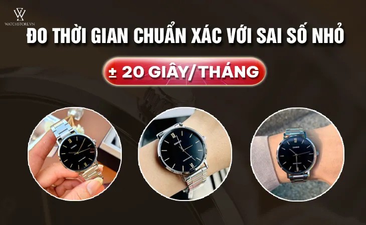 phụ kiện không bị sai số nhiều trên một tháng