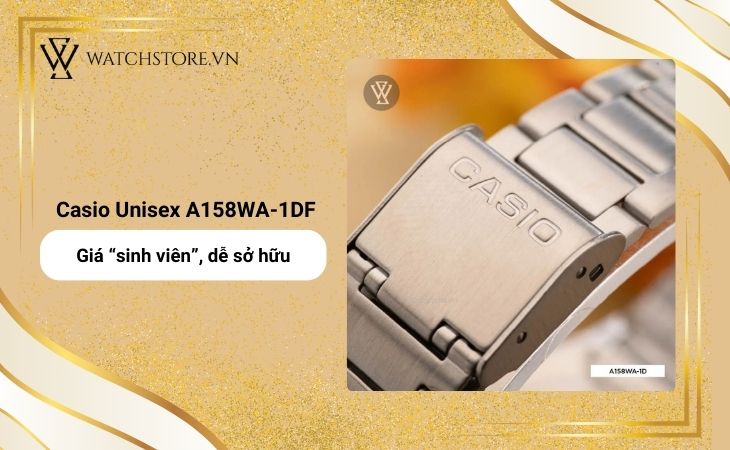 Casio Unisex A158wa 1df Gia Re De So Huu 1740125920