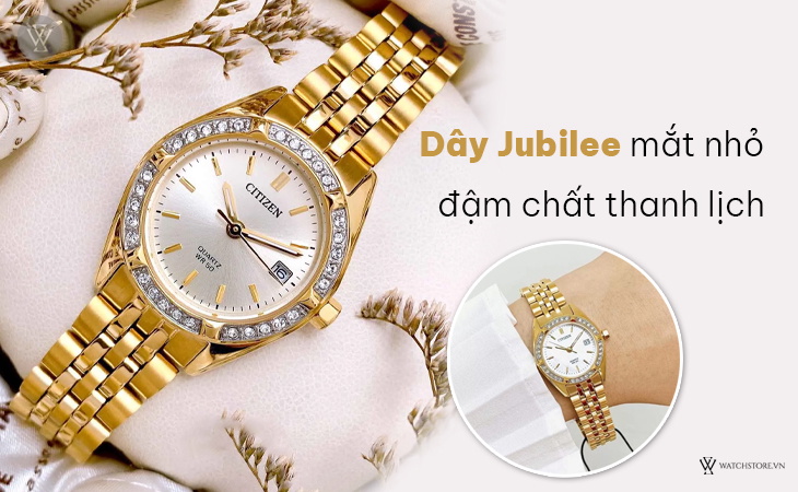 Citizen EU6062-50D dây Jubilee thanh lịch