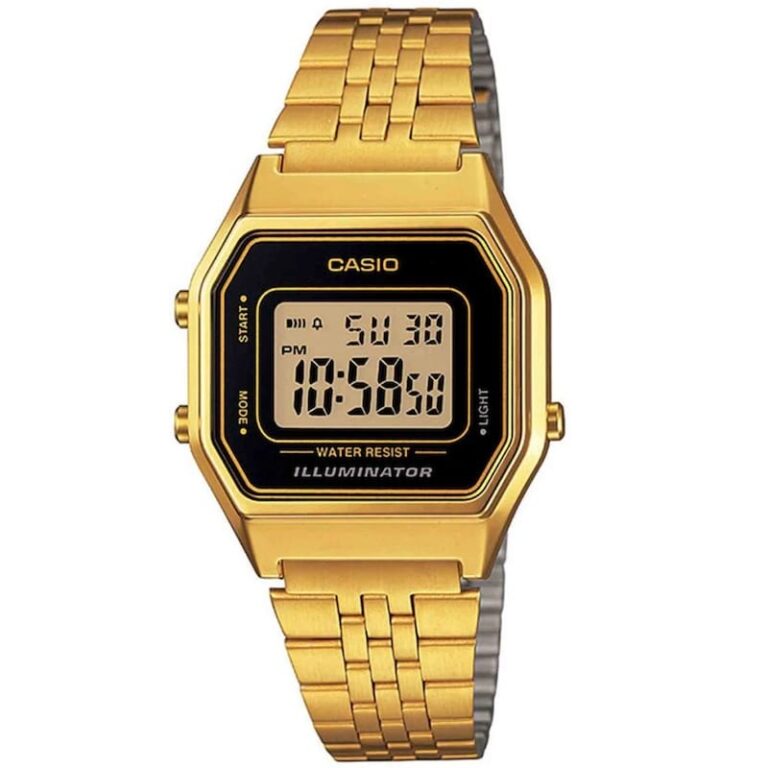 Casio 33.5 × 28.6 mm Nữ LA680WGA-1DF