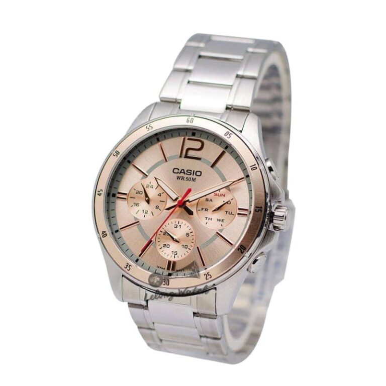 Casio 43.5mm Nam MTP-1374D-9AVDF