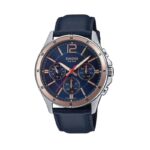 Casio 43.5mm Nam MTP-1374L-2A - Ảnh 1