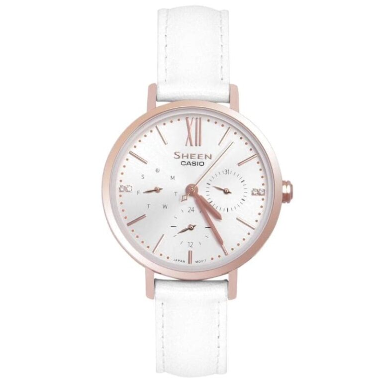 Casio 34mm Nữ SHE-3064PGL-7AUDF