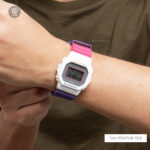 Casio 45.4mm Nam DW-5700THB-7DR - Ảnh 2