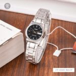 Casio 25mm Nữ LTP-V006D-1B2UDF - Ảnh 2