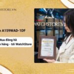 Casio 36.8 × 33.2 mm Unisex A159WAD-1DF - Ảnh 13