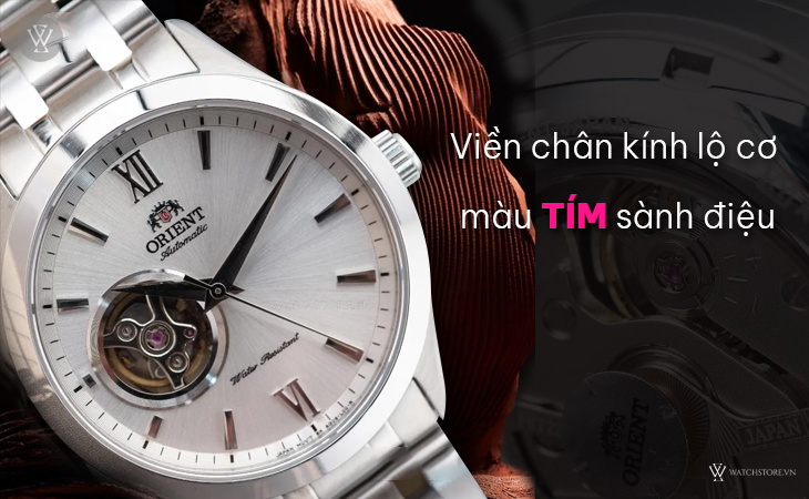 Orient FAG03001W0 chân kính màu tím