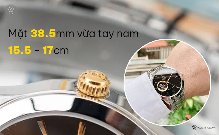 Orient FAG03002B0 vừa tay nam