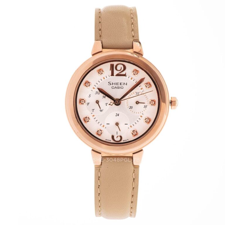 Casio 34mm Nữ SHE-3048PGL-7BUDR