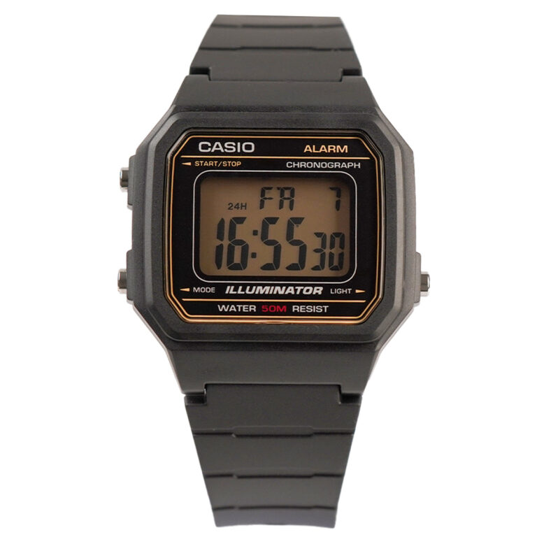 Casio 43.1 × 41.2 mm Nam W-217H-9AVDF