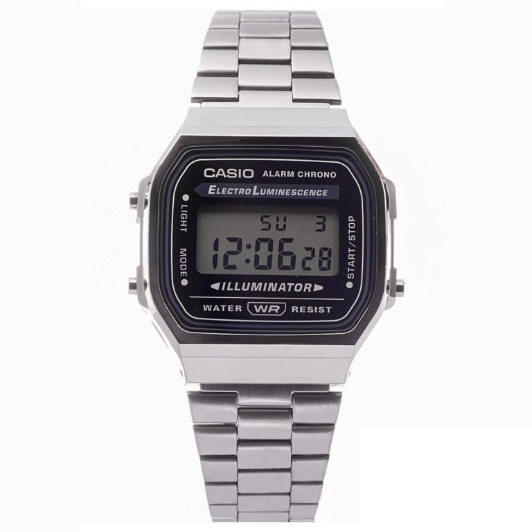 Casio 38.6 × 36.3 mm Nam A168WGG-1ADF