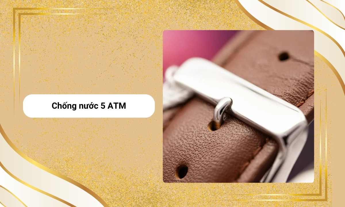 Casio MTP-E158L-7AVDF chống nước 5 atm