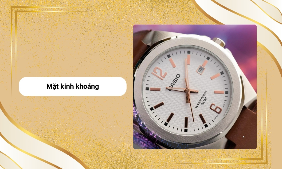 kính khoáng trong suốt, cứng cáp