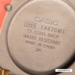 Casio 30.3 × 24.6 mm Nữ LA670WEMB-1DF - Ảnh 6