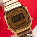 Casio 30.3 × 24.6 mm Nữ LA670WGA-9DF - Ảnh 3