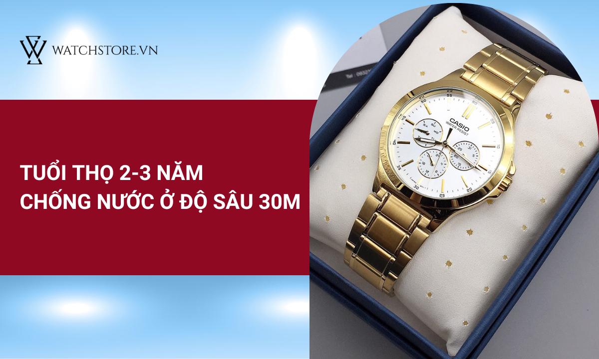 Model sở hữu 3 mặt số phụ tiện ích