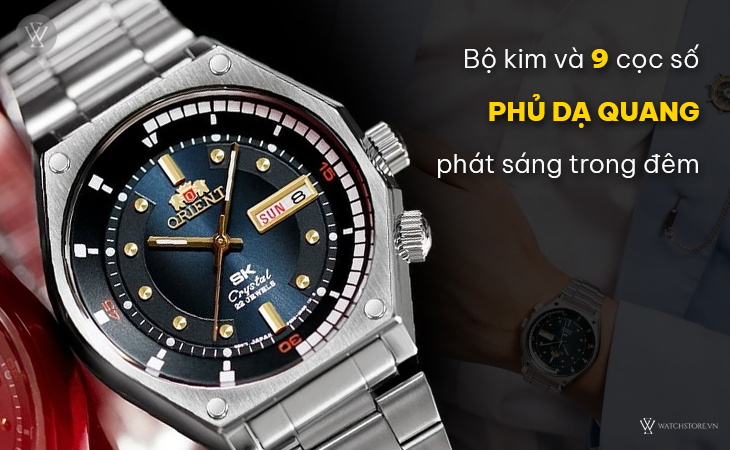 Orient SK RA-AA0B03L19B 9 cọc dạ quang